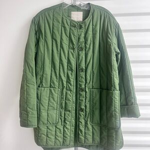Everlane Olive Utility Jacket